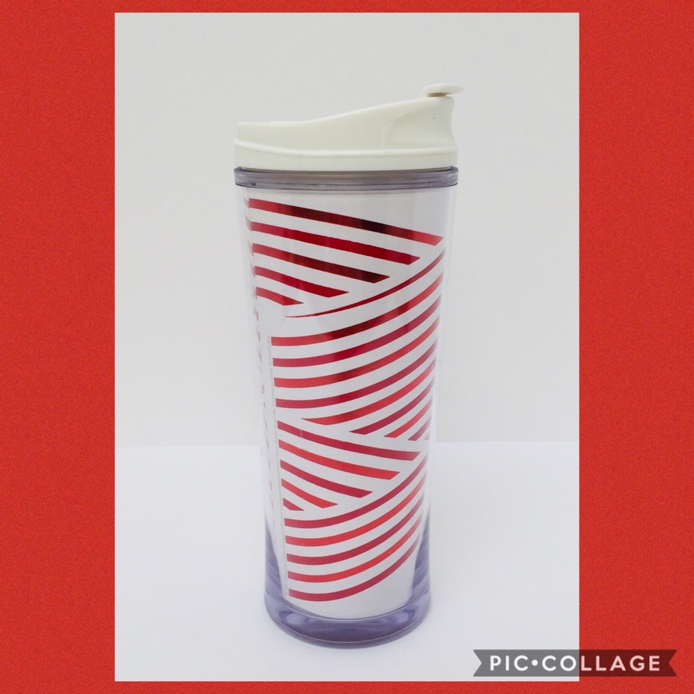 Starbucks candy cane tumbler travel cup mug 2013
